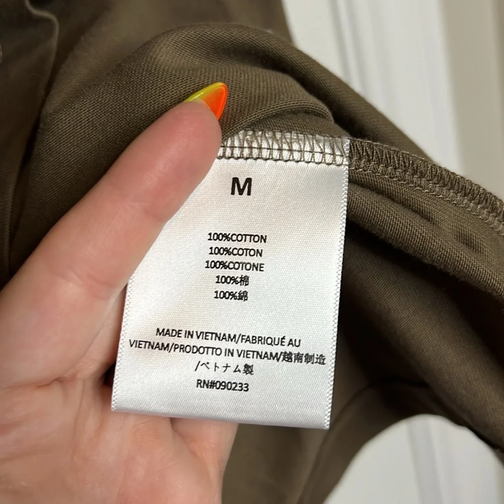 Essentials Fear of God Flocked boxy Logo Short Sleeve Tee - Picture 6 of 9